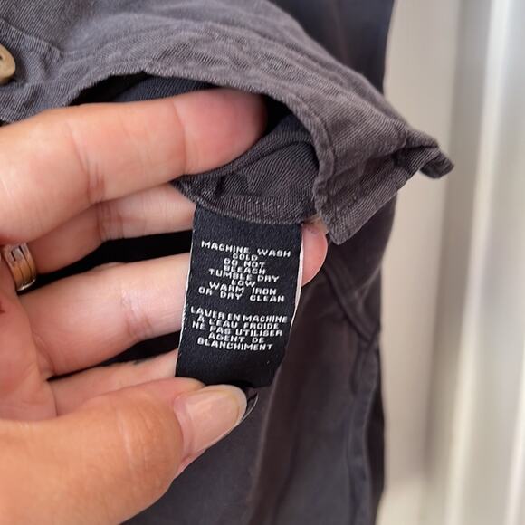 Marc by Marc Jacobs shrunken fit button down shirt in washed ink - Picture 3 of 3